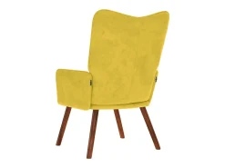 Poltrona| Poltrona | Cadeira Relax veludo SHL535987 Amarelo