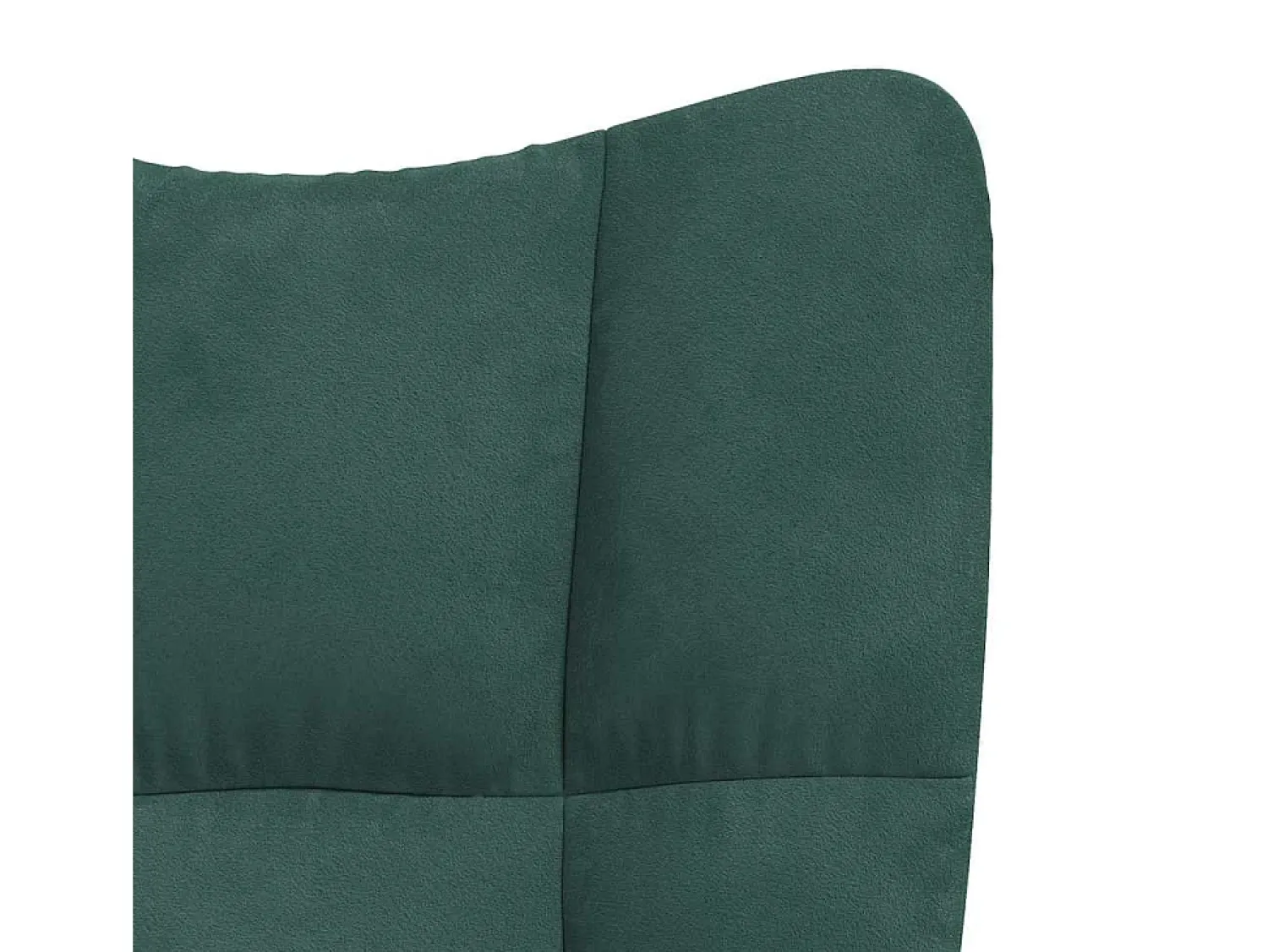Poltrona| Poltrona | Cadeira Relax veludo verde-escuro SHL877997 Verde pinho