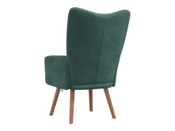 Poltrona| Poltrona | Cadeira Relax veludo verde-escuro SHL877997 Verde pinho