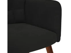 Poltrona| Poltrona | Cadeira Relax veludo SHL559649 Preto