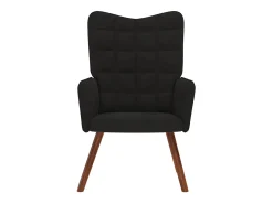 Poltrona| Poltrona | Cadeira Relax veludo SHL559649 Preto
