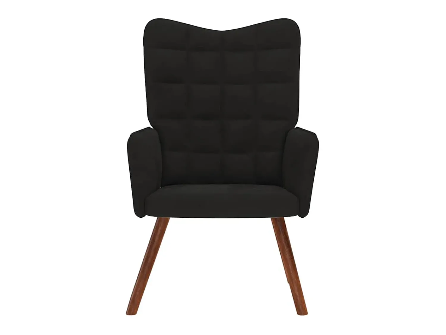 Poltrona| Poltrona | Cadeira Relax veludo SHL559649 Preto