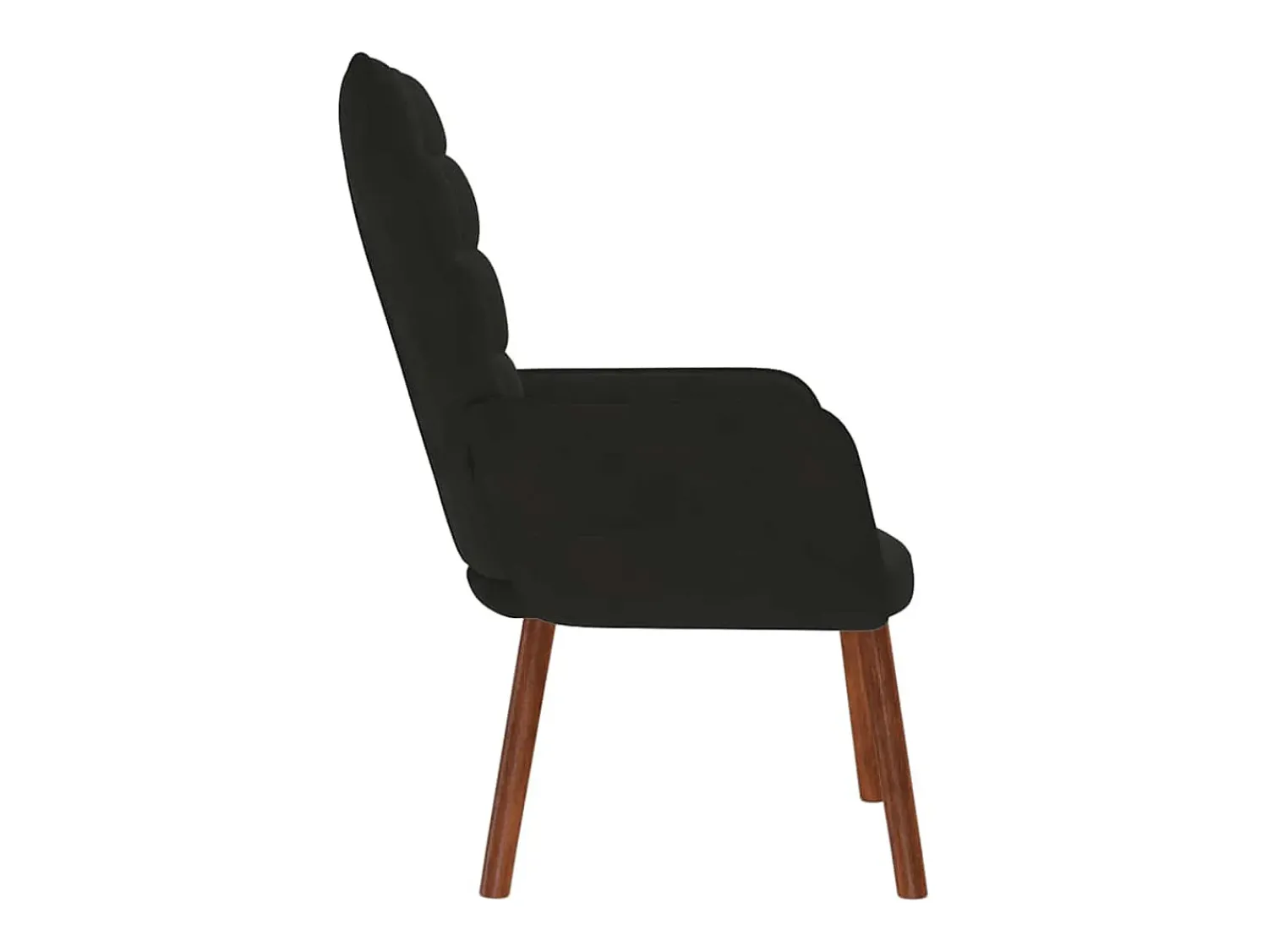 Poltrona| Poltrona | Cadeira Relax veludo SHL559649 Preto