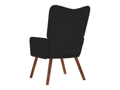 Poltrona| Poltrona | Cadeira Relax veludo SHL559649 Preto