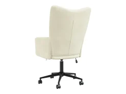 Poltrona* Poltrona | Cadeira Relax veludo branco nata SHL97692 Creme