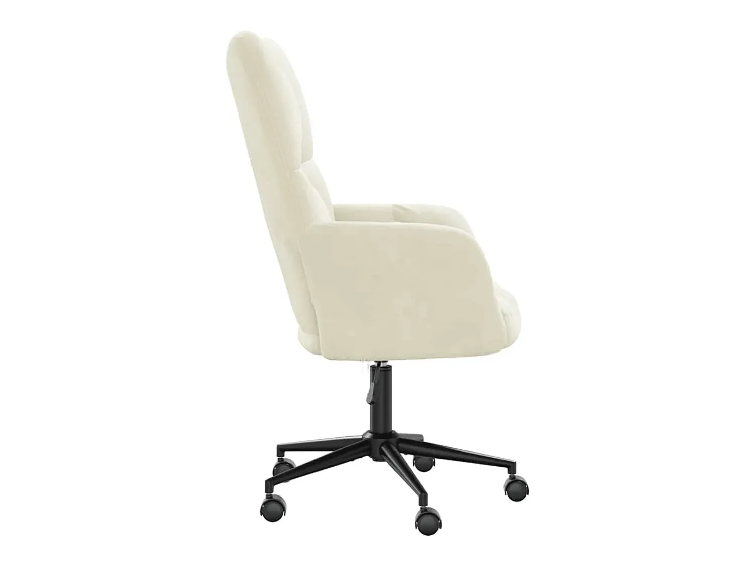 Poltrona* Poltrona | Cadeira Relax veludo branco nata SHL97692 Creme