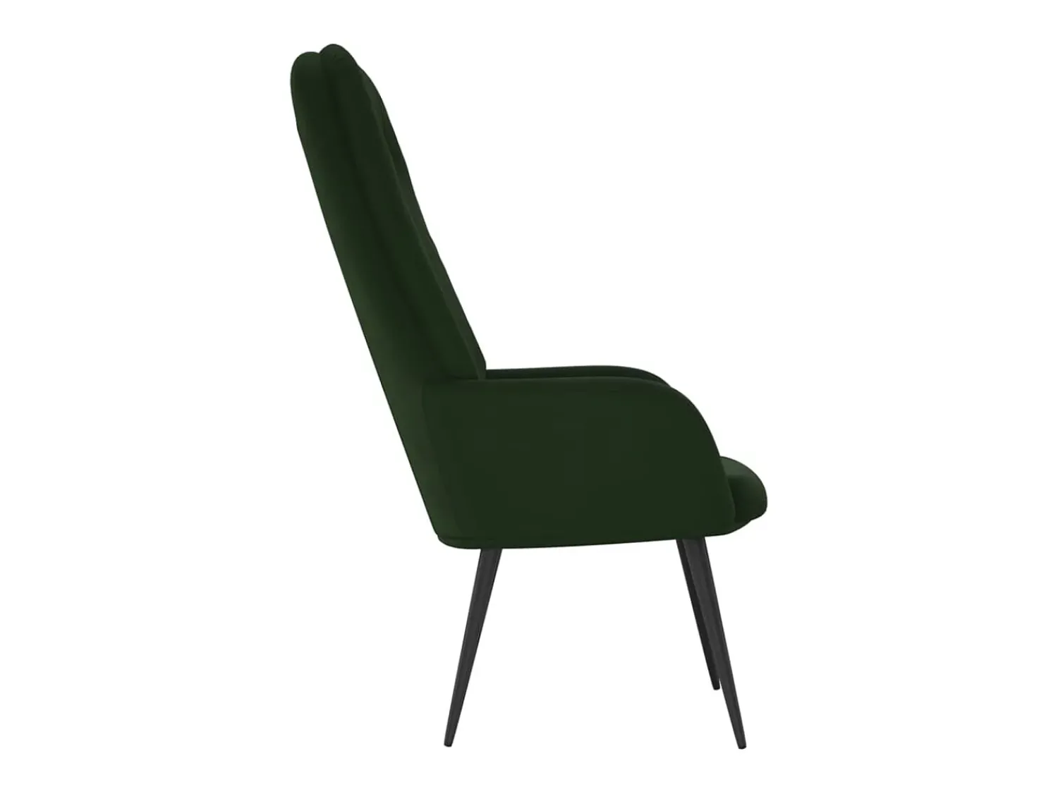 Online Poltrona | Cadeira Relax veludo verde-escuro SHL630587 Verde pinho