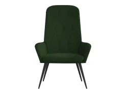 Online Poltrona | Cadeira Relax veludo verde-escuro SHL630587 Verde pinho