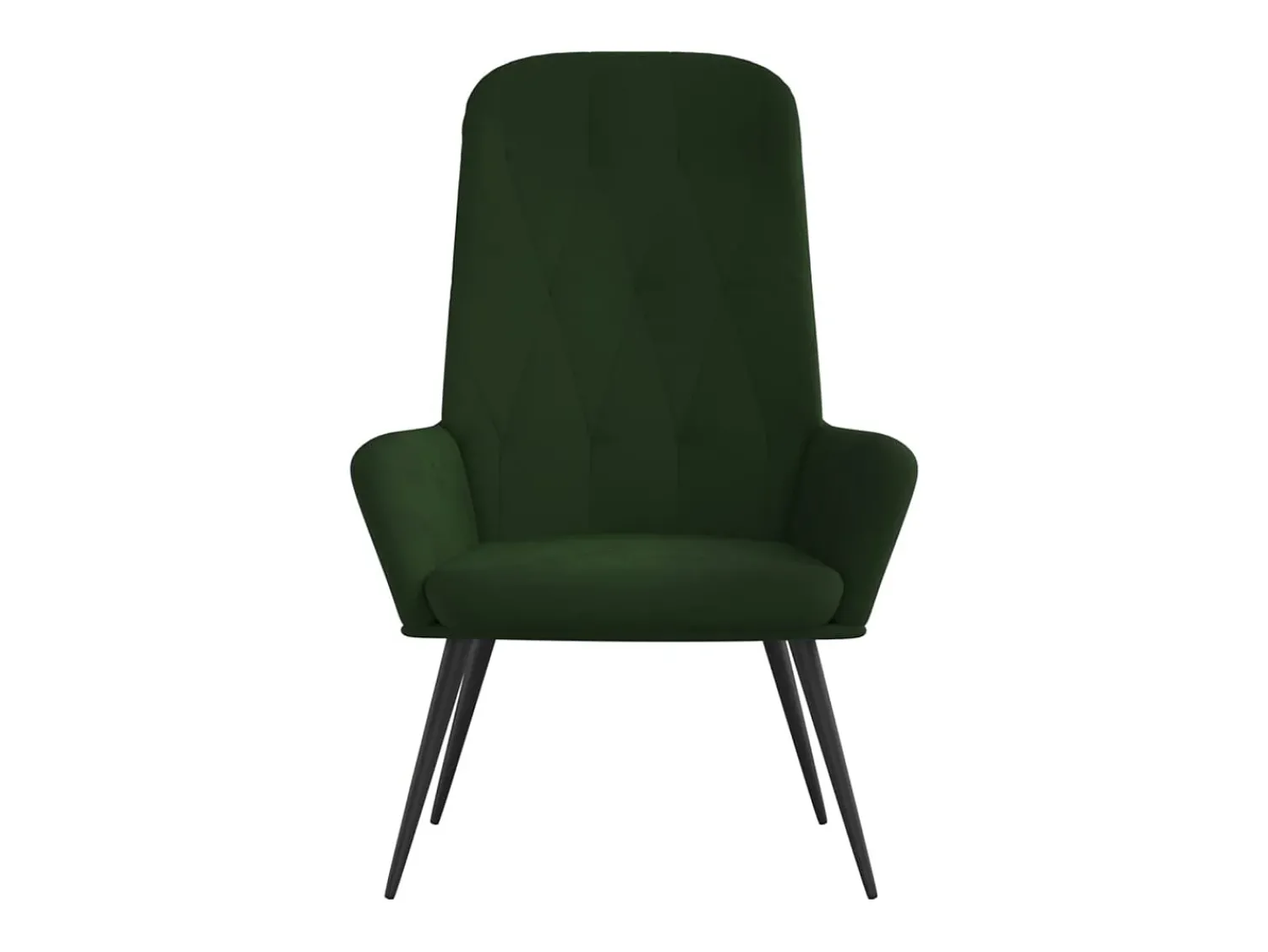 Online Poltrona | Cadeira Relax veludo verde-escuro SHL630587 Verde pinho