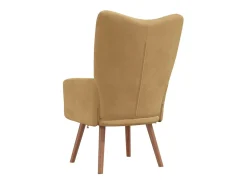 Poltrona* Poltrona | Cadeira Relax veludo SHL537964 Castanho