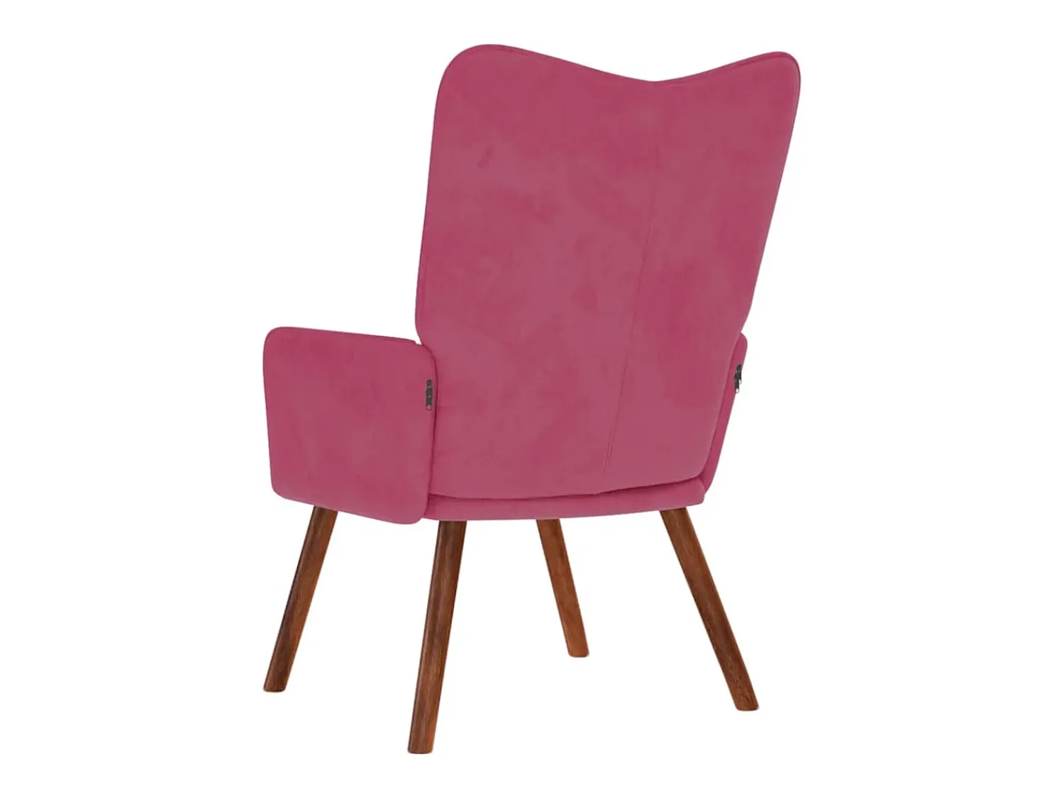 Poltrona* Poltrona | Cadeira Relax veludo tinto SHL30643 Vermelho