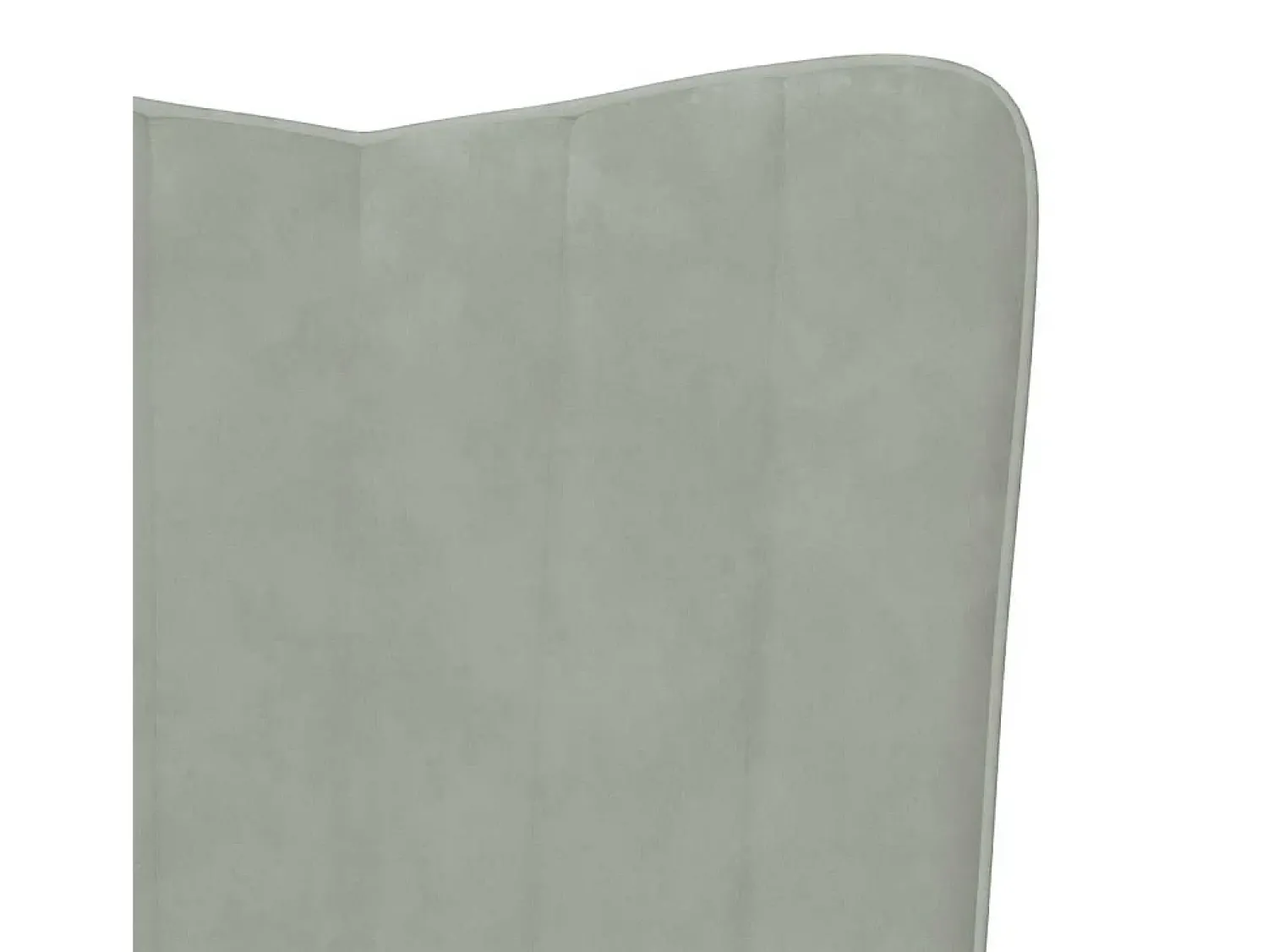 Discount Poltrona | Cadeira Relax veludo -claro SHL557270 Cinzento