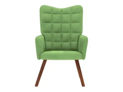Poltrona| Poltrona | Cadeira Relax veludo -claro SHL307359 Verde