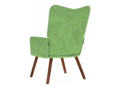 Poltrona| Poltrona | Cadeira Relax veludo -claro SHL307359 Verde