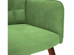 Poltrona| Poltrona | Cadeira Relax veludo -claro SHL307359 Verde