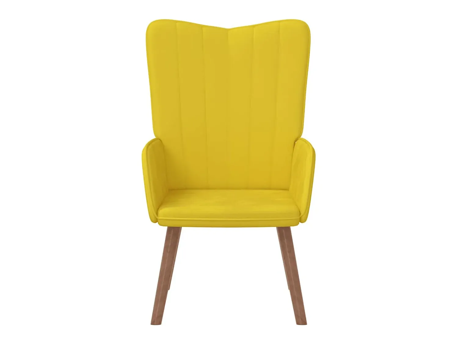Clearance Poltrona | Cadeira Relax veludo mostarda SHL840468 Amarelo