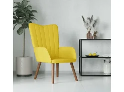 Clearance Poltrona | Cadeira Relax veludo mostarda SHL840468 Amarelo