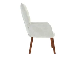 Poltrona* Poltrona | Cadeira Relax veludo -claro SHL882306 Cinzento