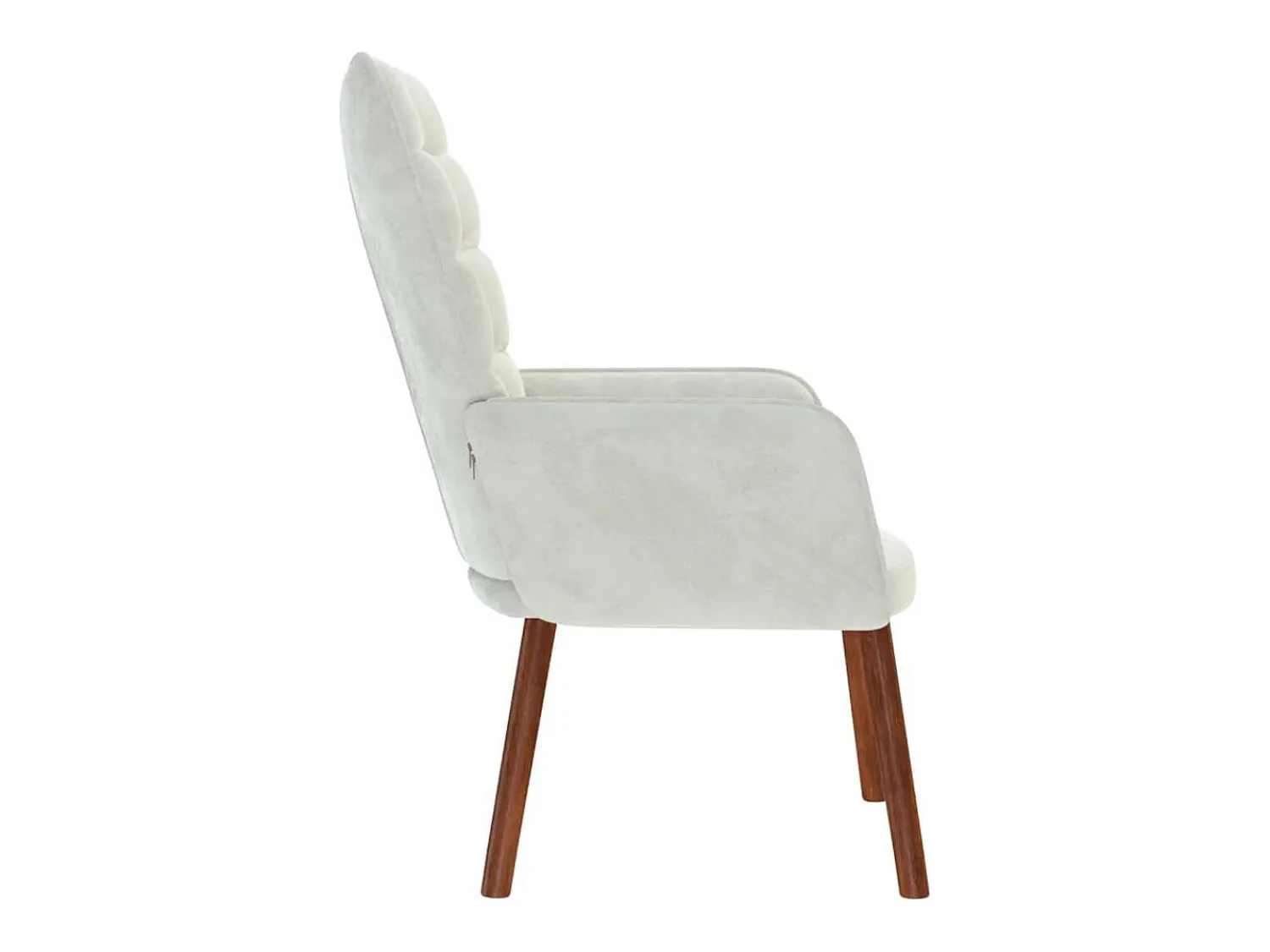 Poltrona* Poltrona | Cadeira Relax veludo -claro SHL882306 Cinzento