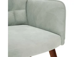 Poltrona* Poltrona | Cadeira Relax veludo -claro SHL882306 Cinzento