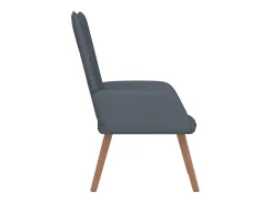 Poltrona | Cadeira Relax veludo cinzento-escuro SHL414995^ Poltrona
