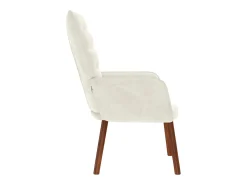 Poltrona* Poltrona | Cadeira Relax veludo SHL60350 Creme