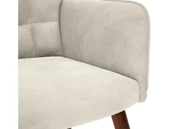 Poltrona* Poltrona | Cadeira Relax veludo SHL60350 Creme