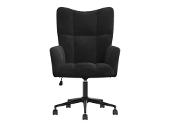 Poltrona* Poltrona | Cadeira Relax veludo SHL723889 Preto