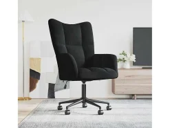 Poltrona* Poltrona | Cadeira Relax veludo SHL723889 Preto