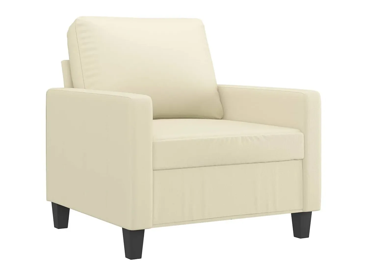 Poltrona 60 cm couro artificial PT679640^ Poltrona