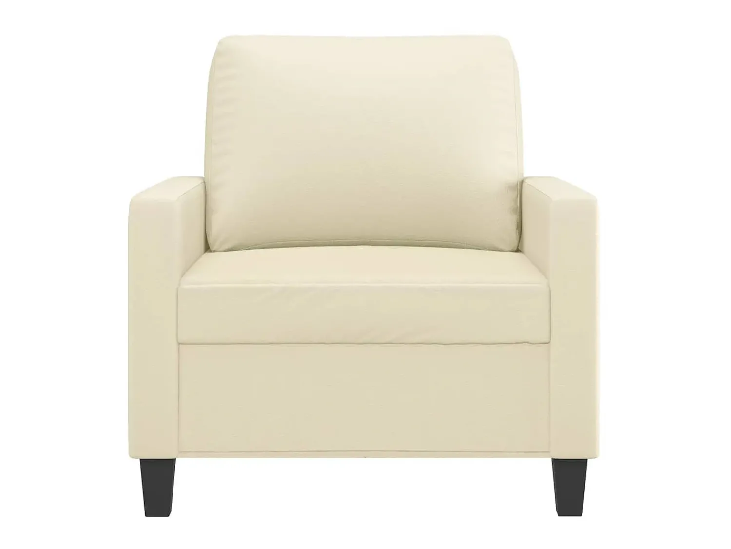 Poltrona 60 cm couro artificial PT679640^ Poltrona