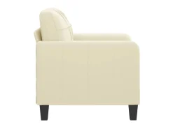 Best Poltrona 60 cm couro artificial PT263525 Creme