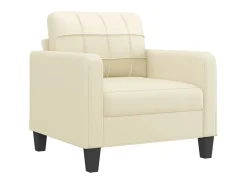 Best Poltrona 60 cm couro artificial PT263525 Creme