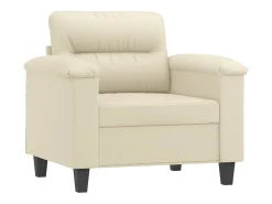 Poltrona| Poltrona 60 cm couro artificial PT790760 Creme