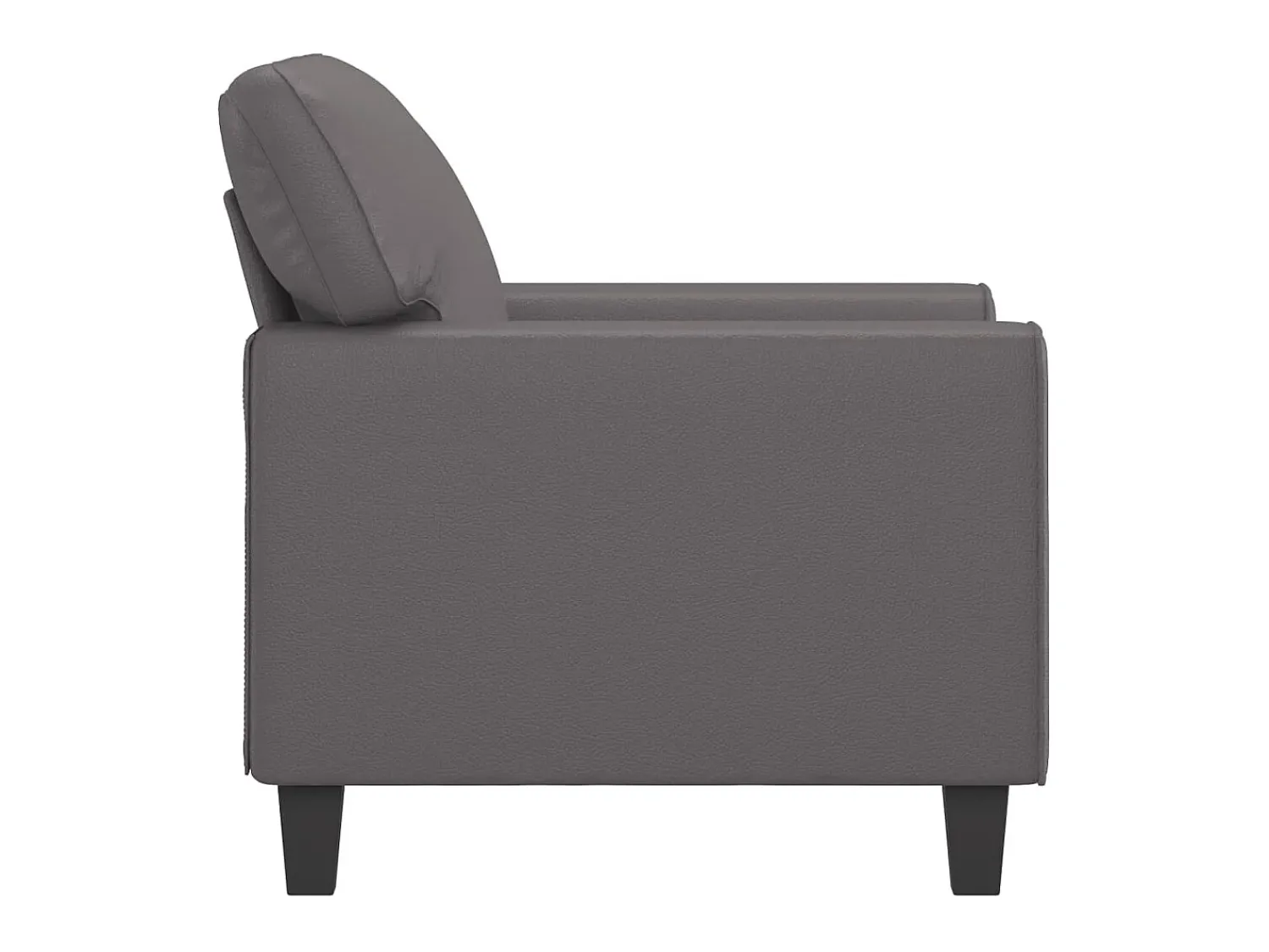 Poltrona 60 cm couro artificial PT707991^ Poltrona