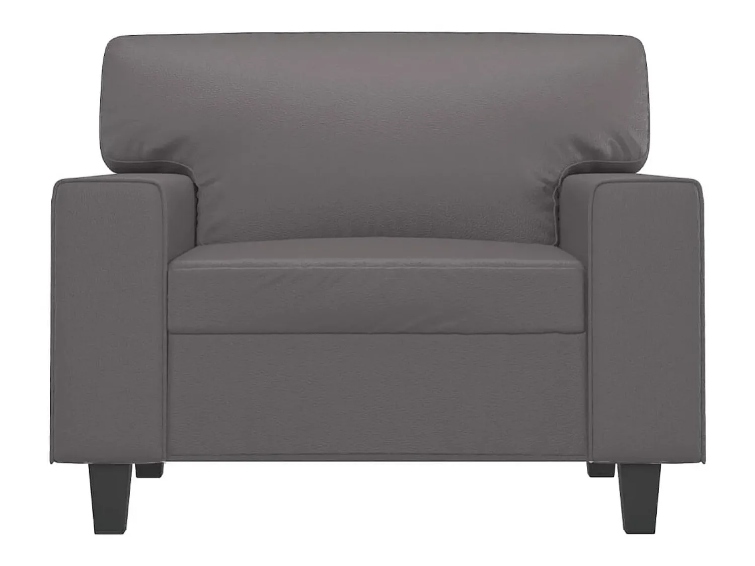 Poltrona 60 cm couro artificial PT707991^ Poltrona