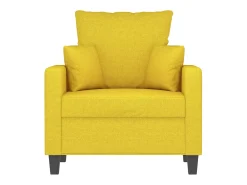 Best Poltrona 60 cm tecido -claro PT443837 Amarelo
