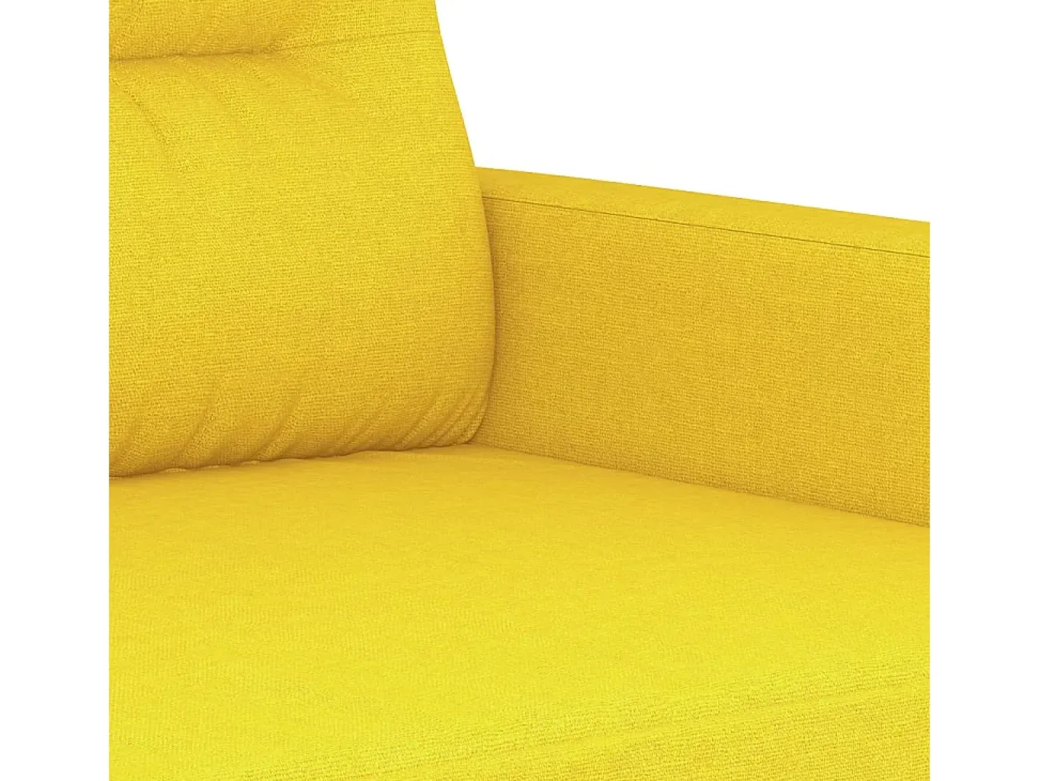 Poltrona|vidaxl Poltrona 60 cm tecido -claro Amarelo