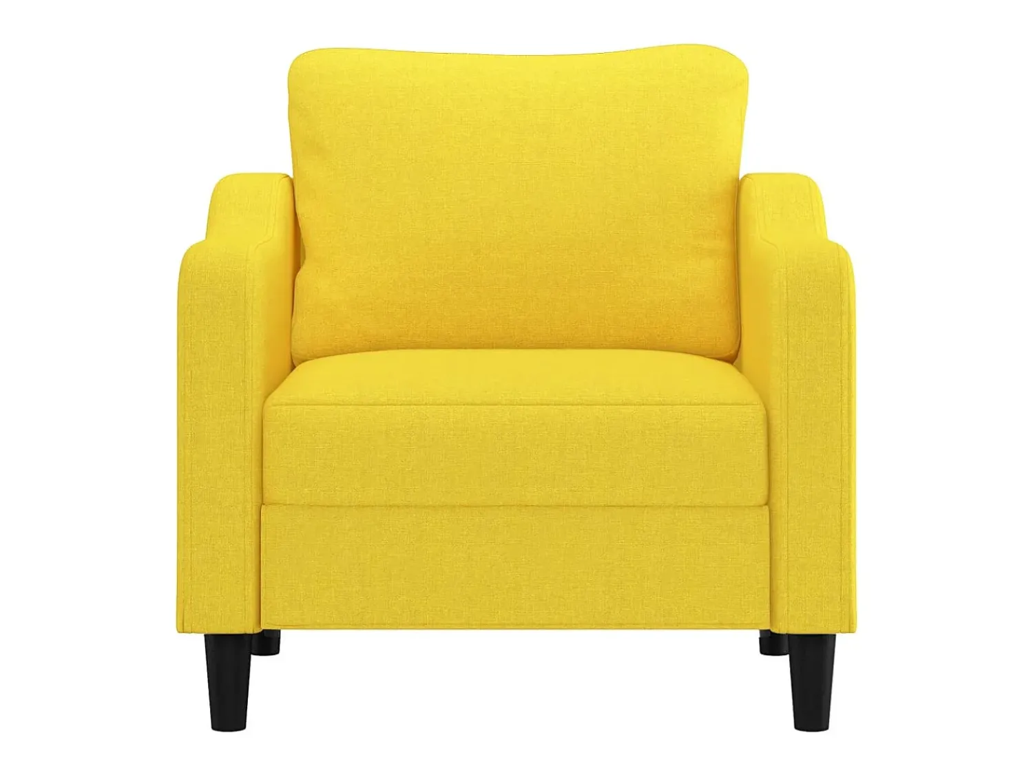 Poltrona| Poltrona 60 cm tecido -claro PT507317 Amarelo