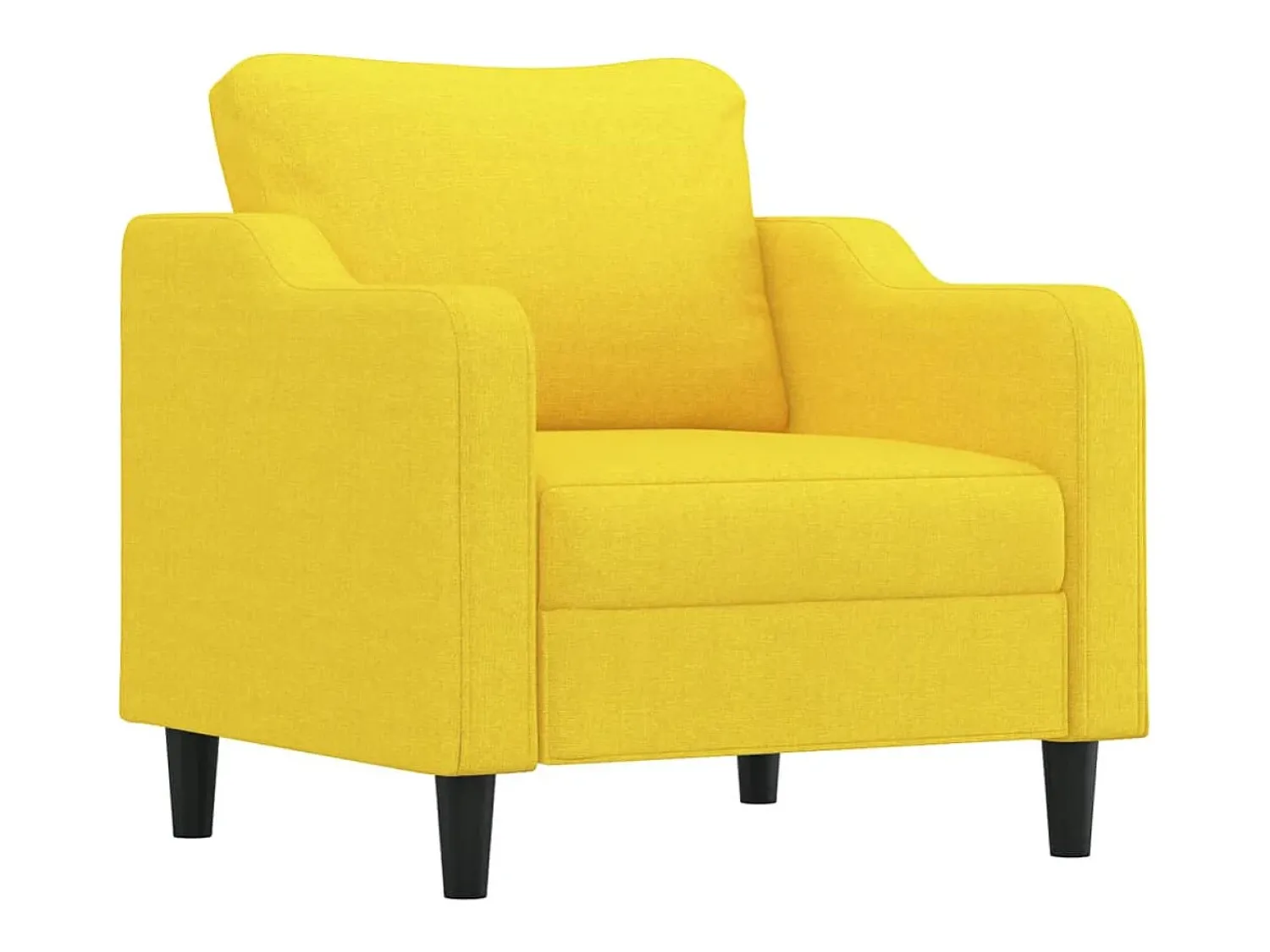 Poltrona| Poltrona 60 cm tecido -claro PT507317 Amarelo