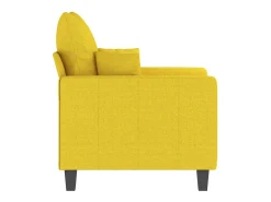 Poltrona|vidaxl Poltrona 60 cm tecido -claro Amarelo