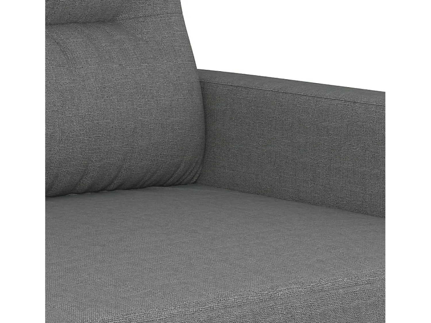 Poltrona*vidaxl Poltrona 60 cm tecido -escuro Cinzento