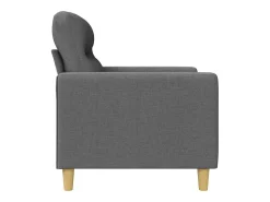 Poltrona*vidaxl Poltrona 60 cm tecido -escuro Cinzento