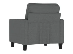 Discount Poltrona 60 cm tecido -escuro PT335922 Cinzento