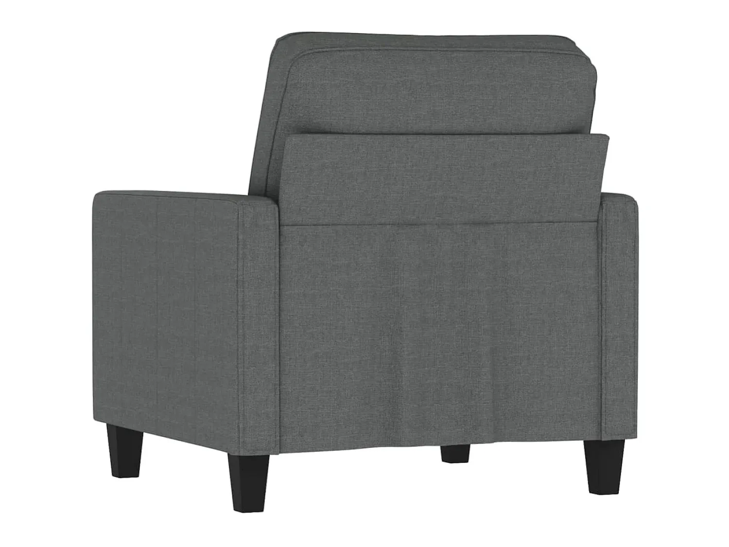 Discount Poltrona 60 cm tecido -escuro PT335922 Cinzento