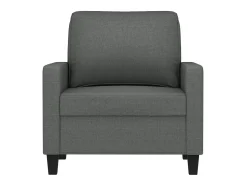 Discount Poltrona 60 cm tecido -escuro PT335922 Cinzento