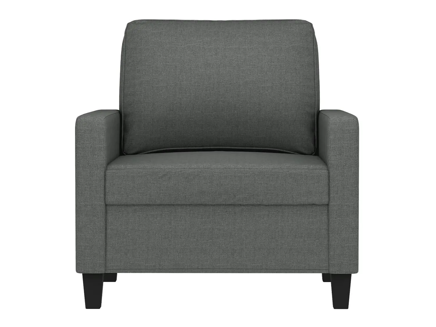 Discount Poltrona 60 cm tecido -escuro PT335922 Cinzento
