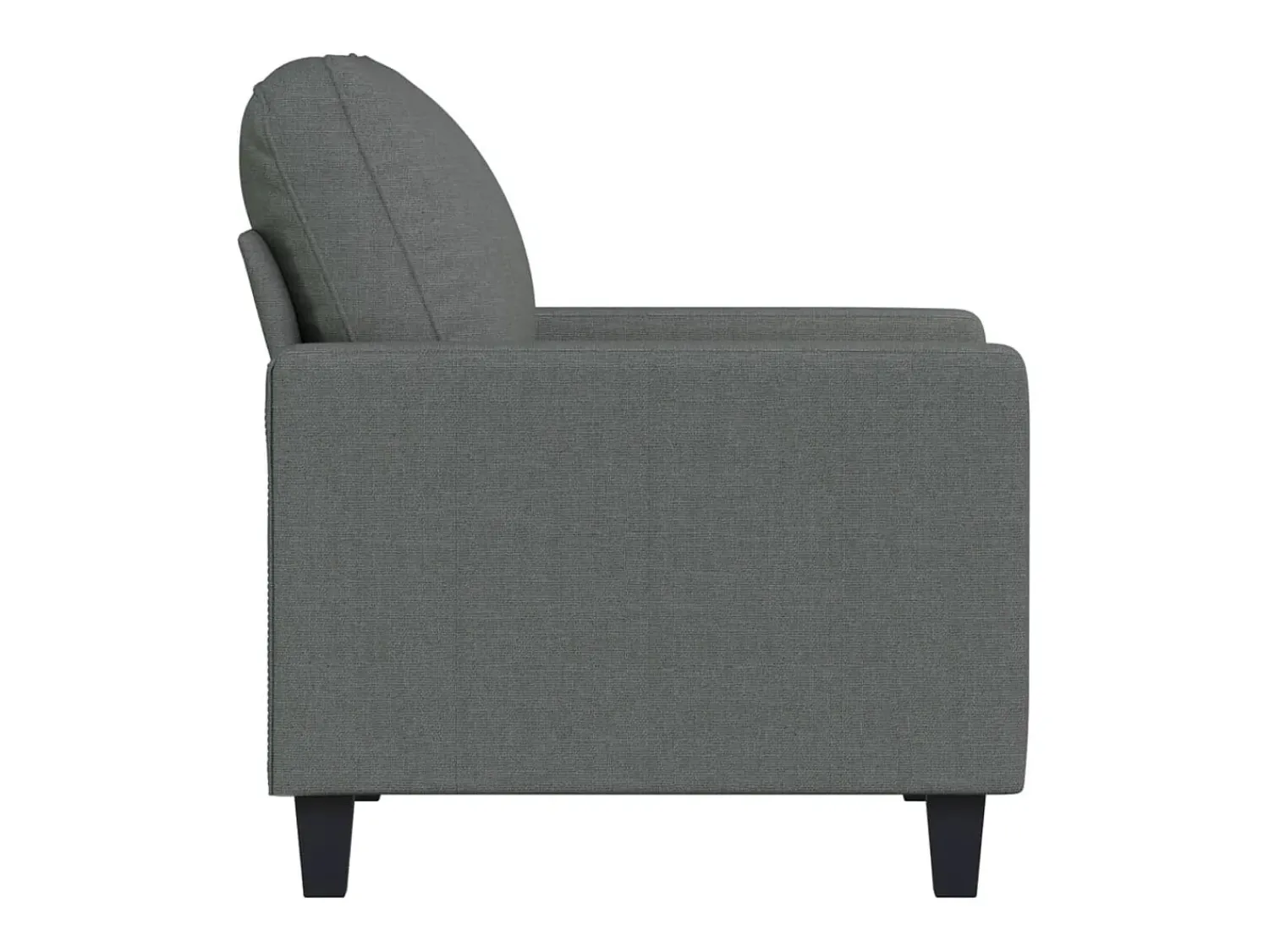 Discount Poltrona 60 cm tecido -escuro PT335922 Cinzento