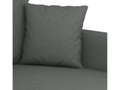 Poltrona*vidaxl Poltrona 60 cm tecido -escuro Cinzento