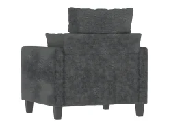Poltrona| Poltrona 60 cm tecido -escuro PT155089 Cinzento
